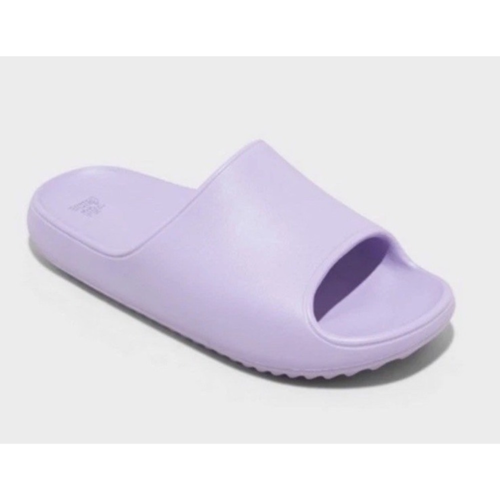 Women's Wild Fable Robbie Slide Sandals Light Purple 10